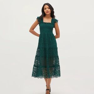 Hill House Collector’s Edition Botanical Garden Lace Ellie Nap Dress NWT